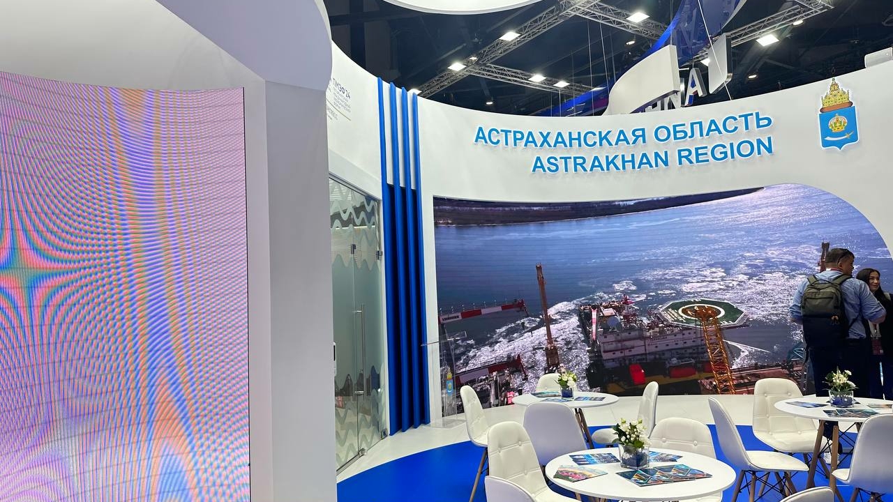 Астраханская область презентовала свой стенд на ПМЭФ-2024
