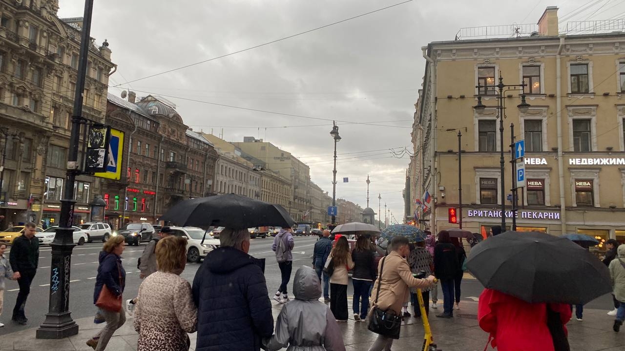 Циклон вновь будет хозяйничать в Петербурге 30 июня: В городе будет облачно и дождливо
